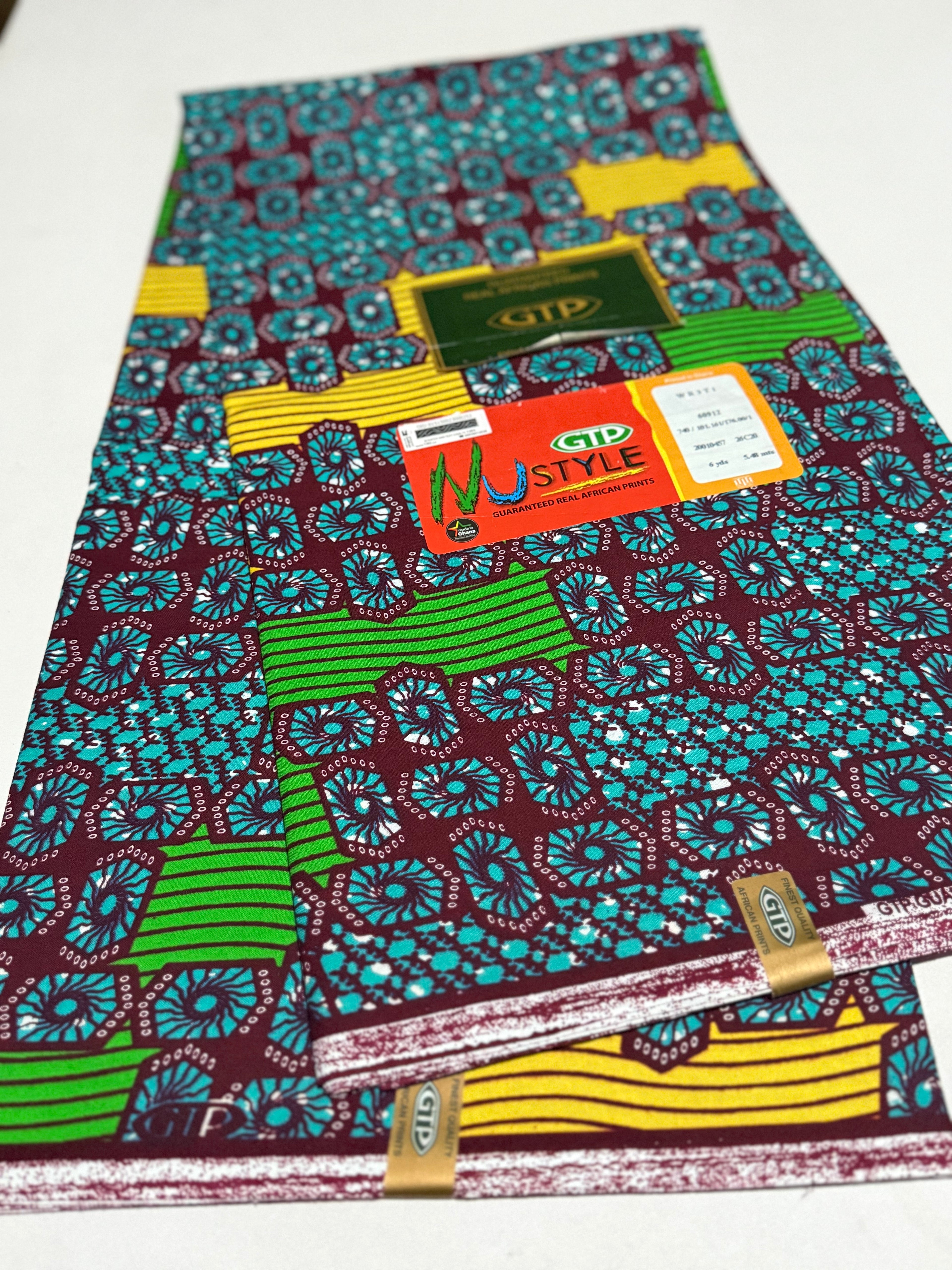 GTP Nustyle | Guaranteed Real African Prints – 6 Yards