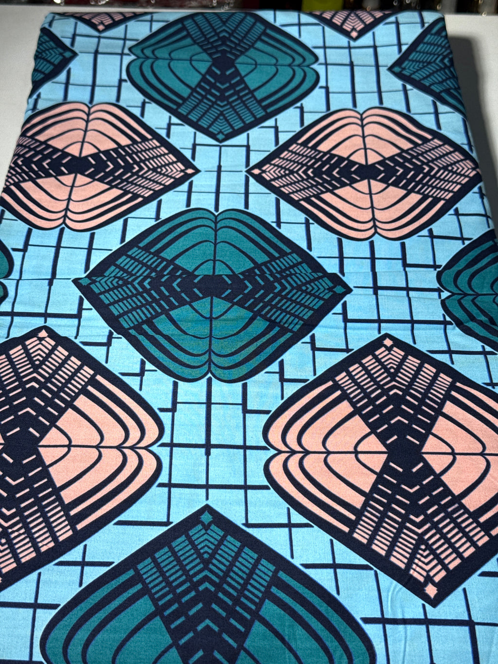 Wax Block Prints Hitarget Premium | 2835018 sold by the yard