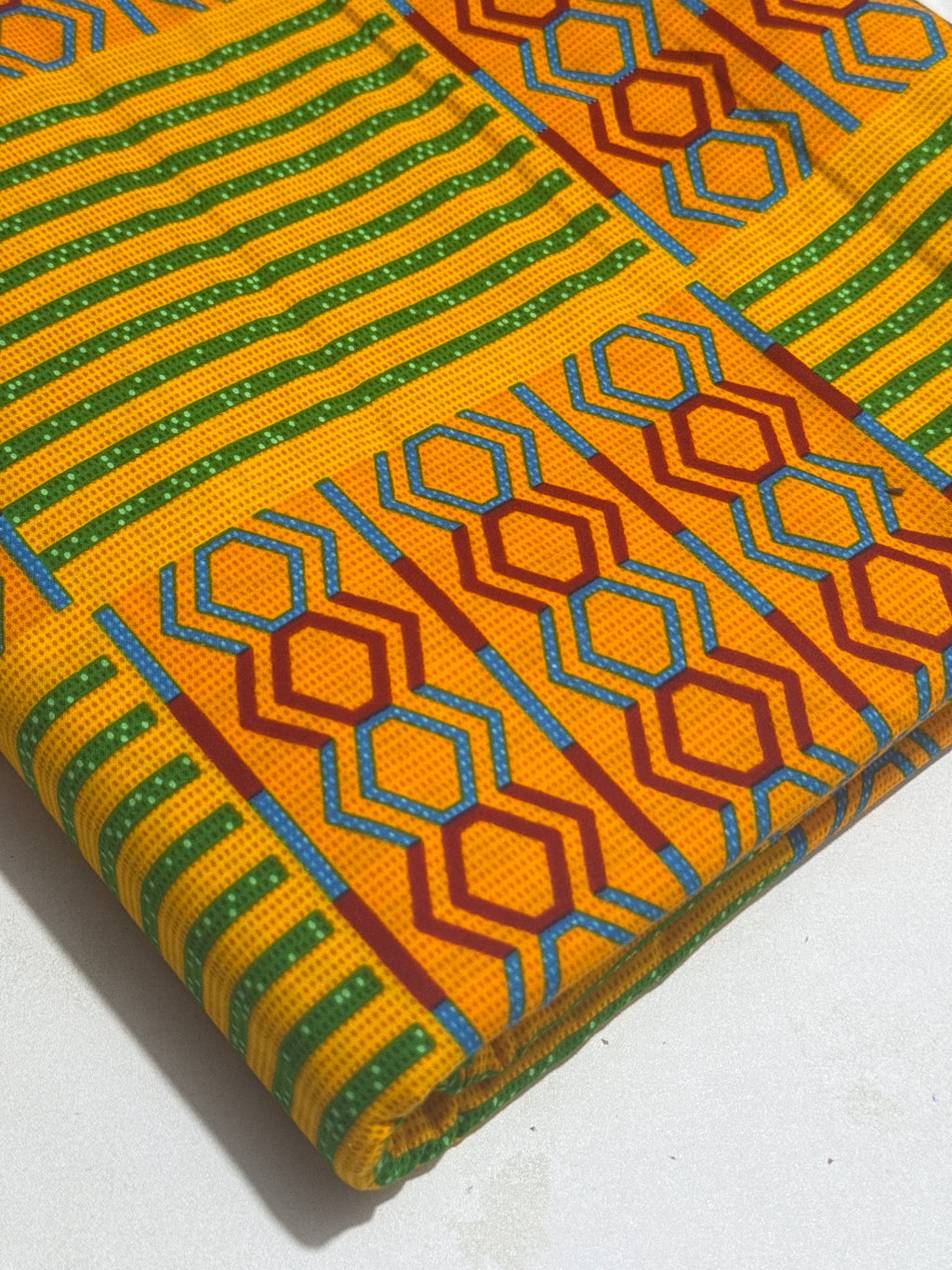 Wax Block Print sold by the yard | 3409921