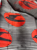 Premium Printed Silk & Chiffon Fabrics Set