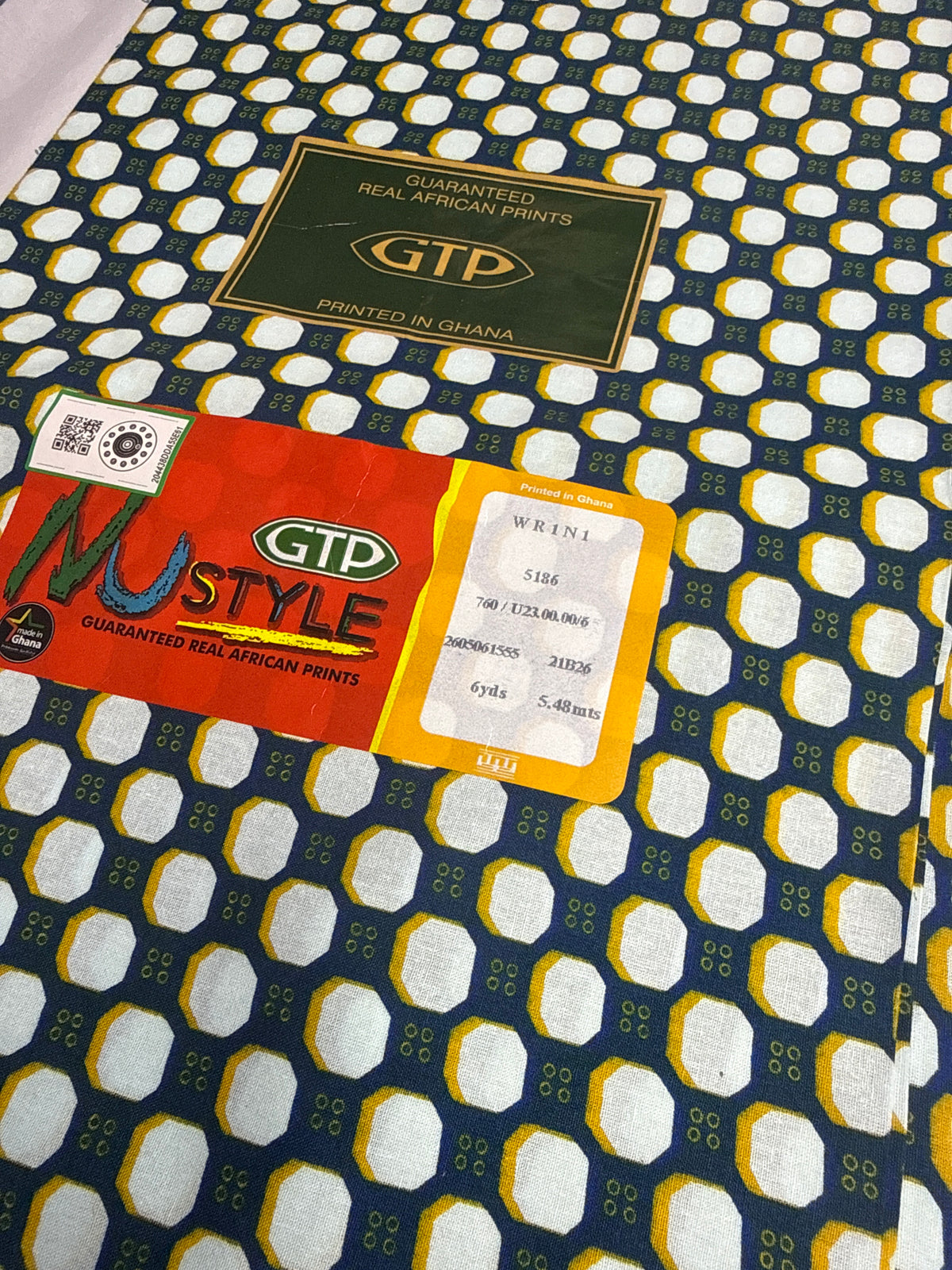 GTP Nustyle | Guaranteed Real African Prints – 6 Yards (5186) SFLTrends Fabrics