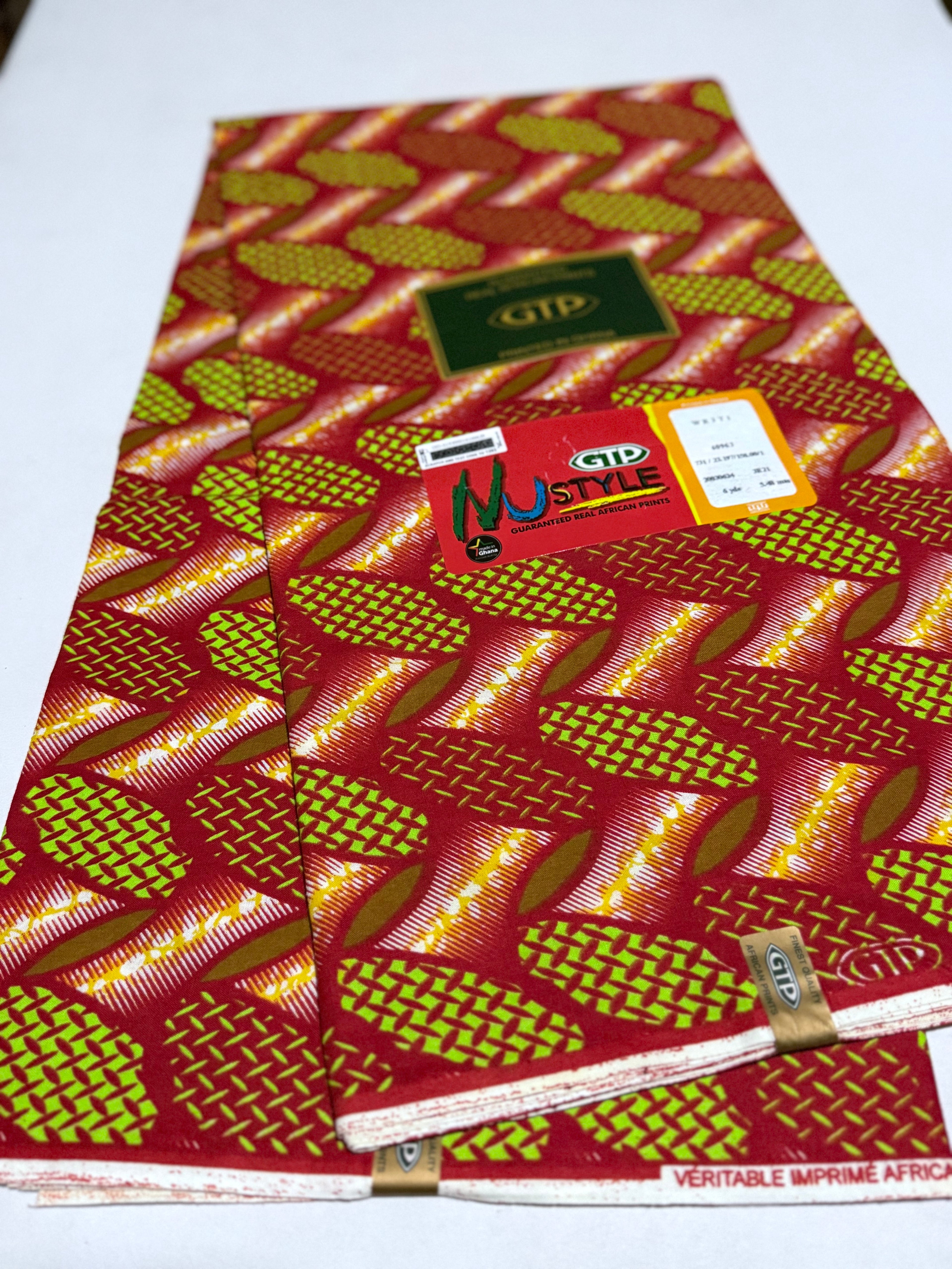 GTP Nustyle | Guaranteed Real African Prints – 6 Yards