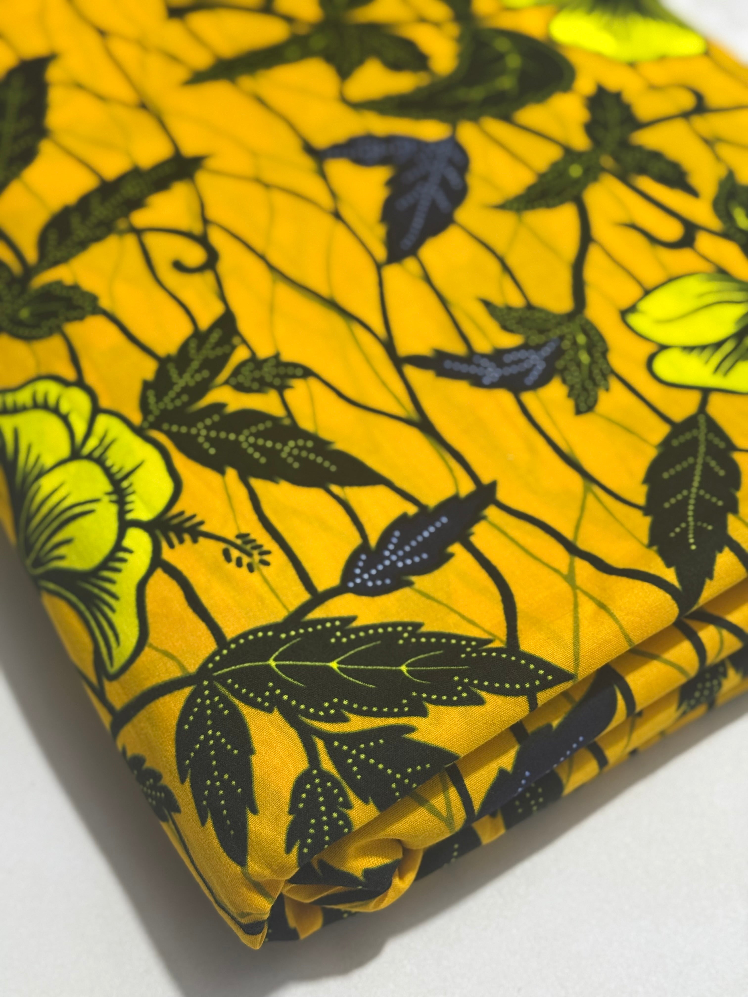 Wax Block Print sold by the yard | 81805