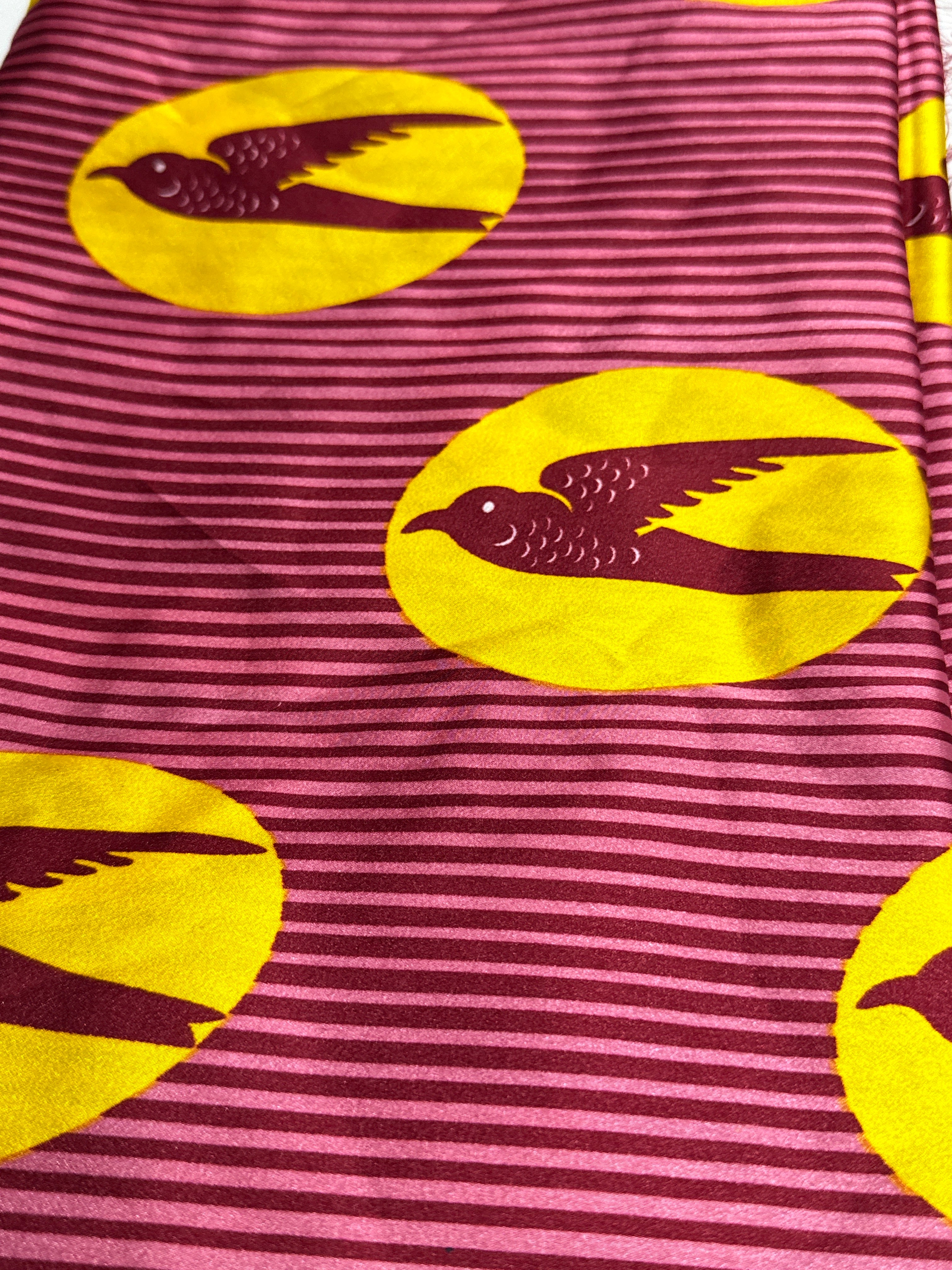 Premium Printed Silk & Chiffon Fabrics Set