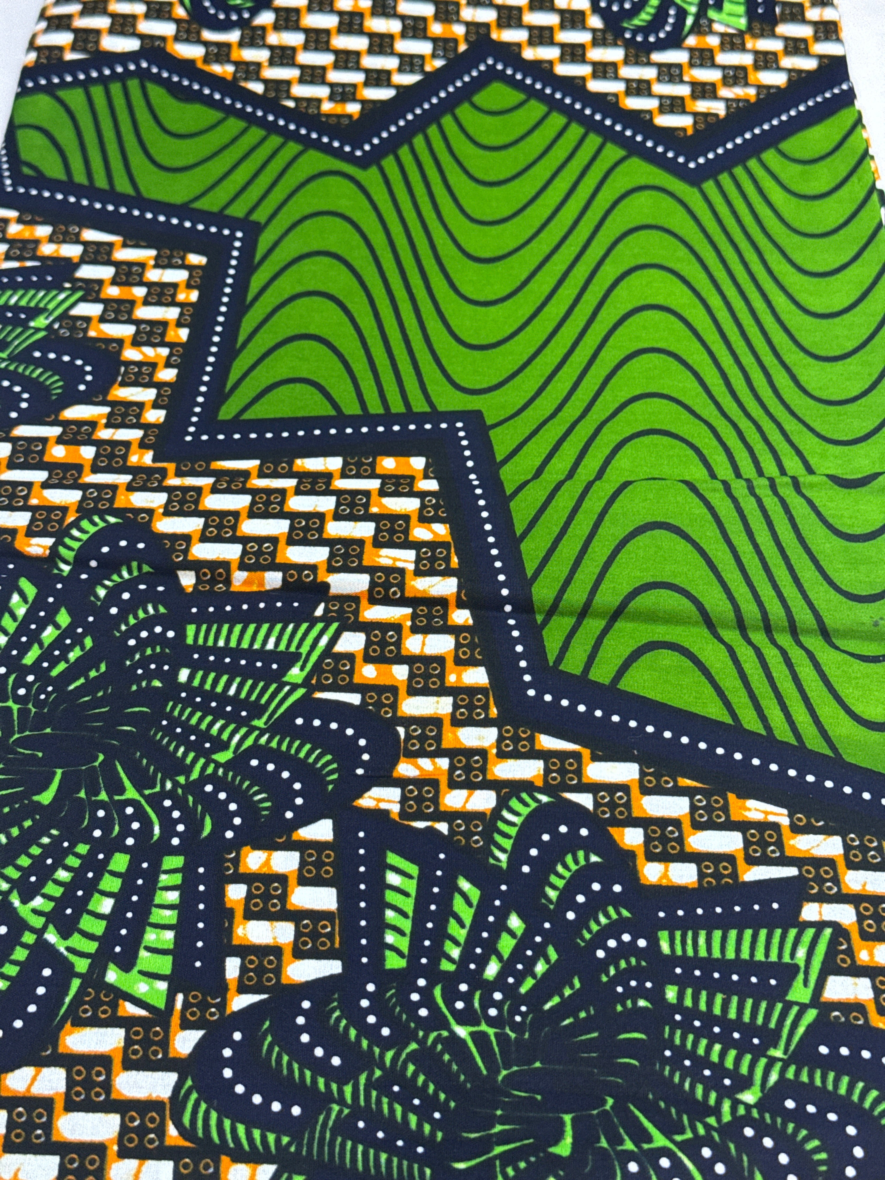 ABC Wax Print - 6 Yards | 1920616