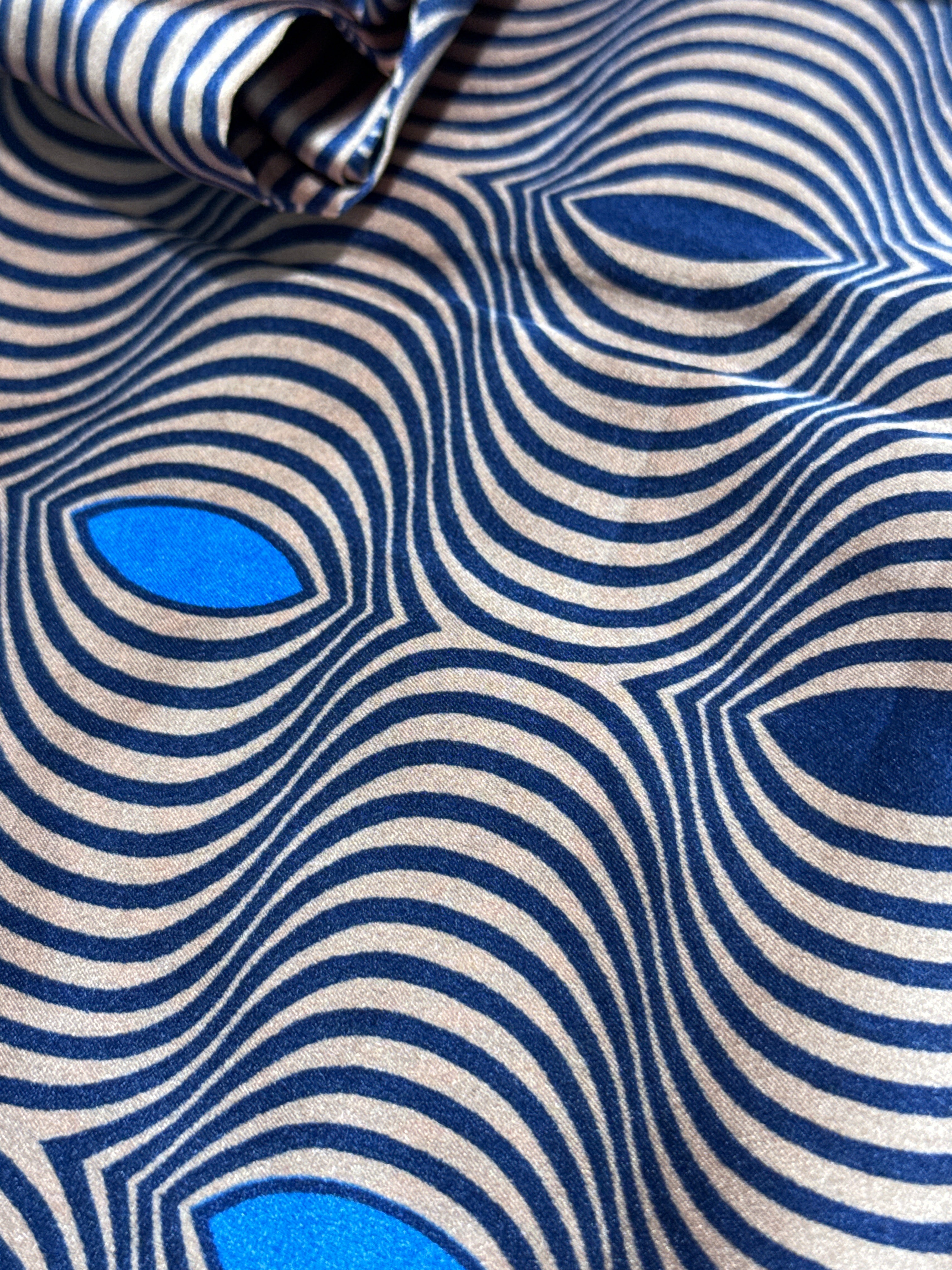 Premium Printed Silk & Chiffon Fabrics Set