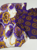 Firabella Pleated Premium Printed Silk & Chiffon Fabrics Combo