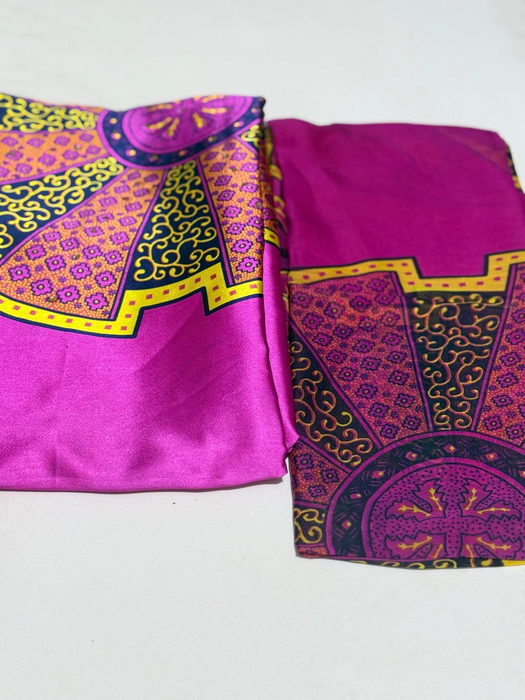 Silk & Chiffon Bundle – 4 Silk + 2 Yards Chiffon