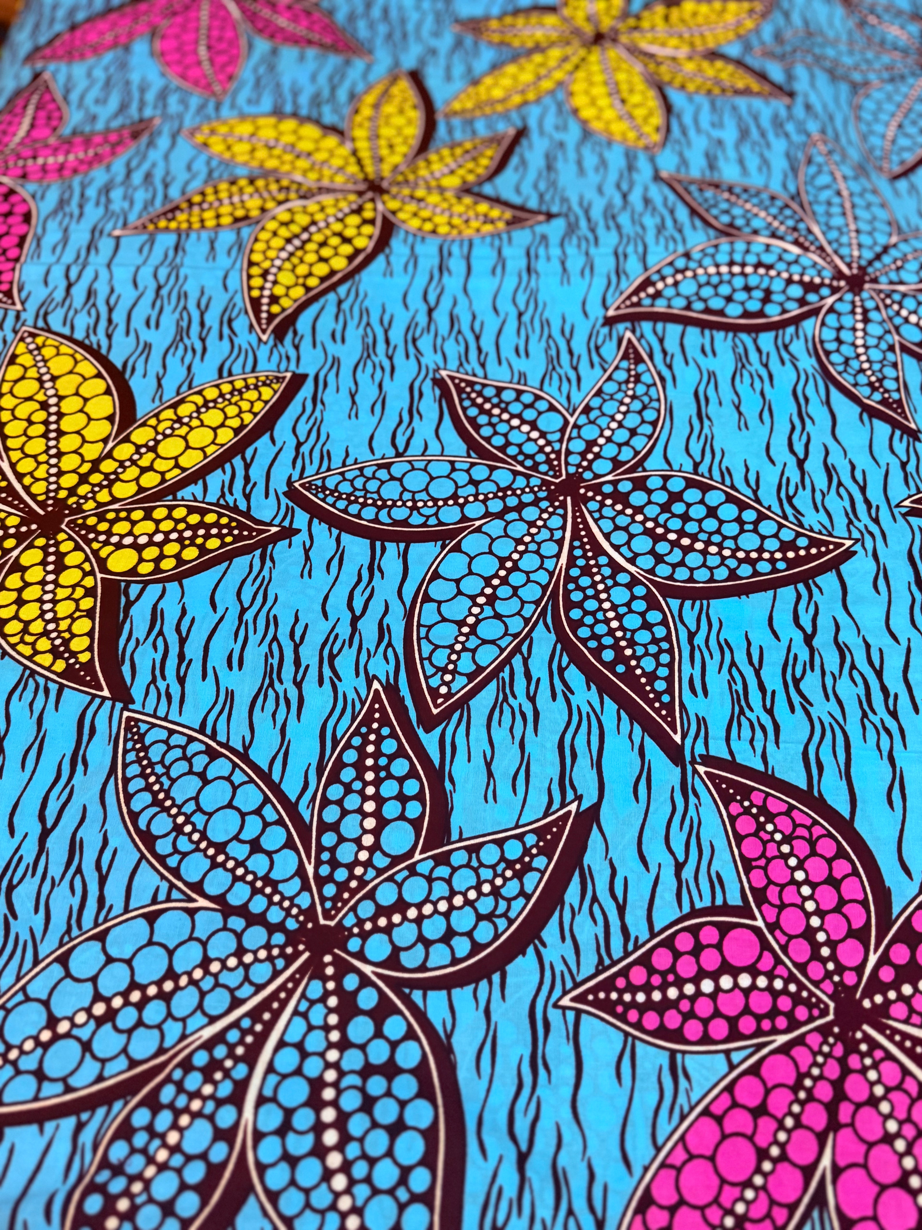 African Print Fabric sold by the yard | EC Collection