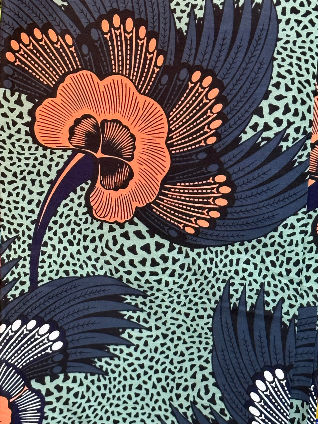 Guaranteed Block Prints | Super Amarya Collection Wax sold by the yard