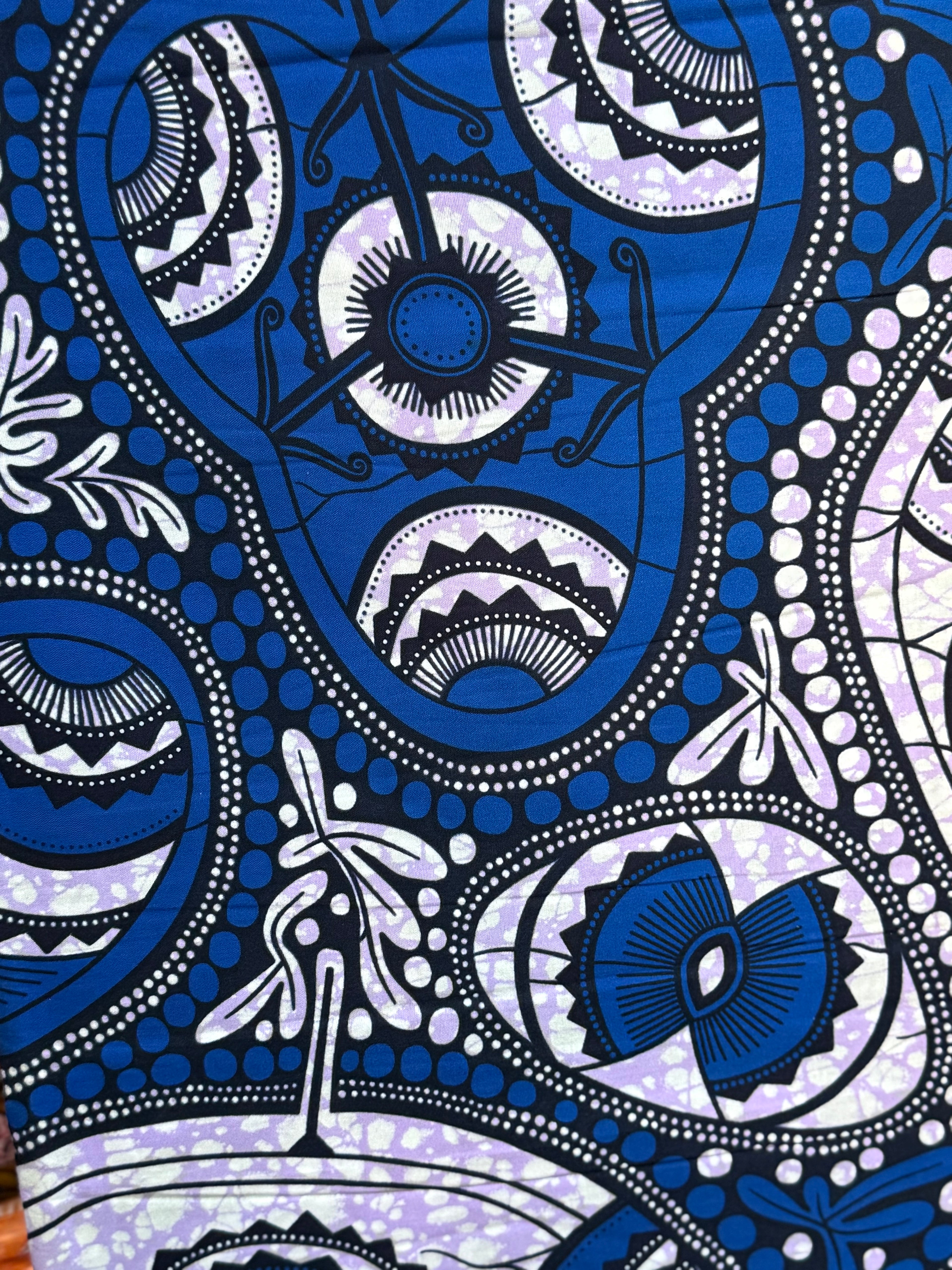 Guaranteed Block Prints | Super Hollantex Wax sold by the yard