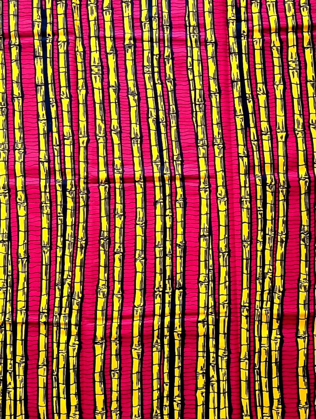 Guaranteed Wax Block Print – Hitarget sold by the yard