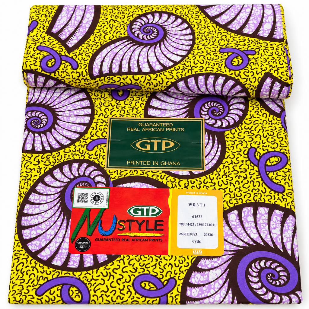 GTP Nustyle | Guaranteed Real African Prints – 6 Yards (61522) SFLTrends Fabrics