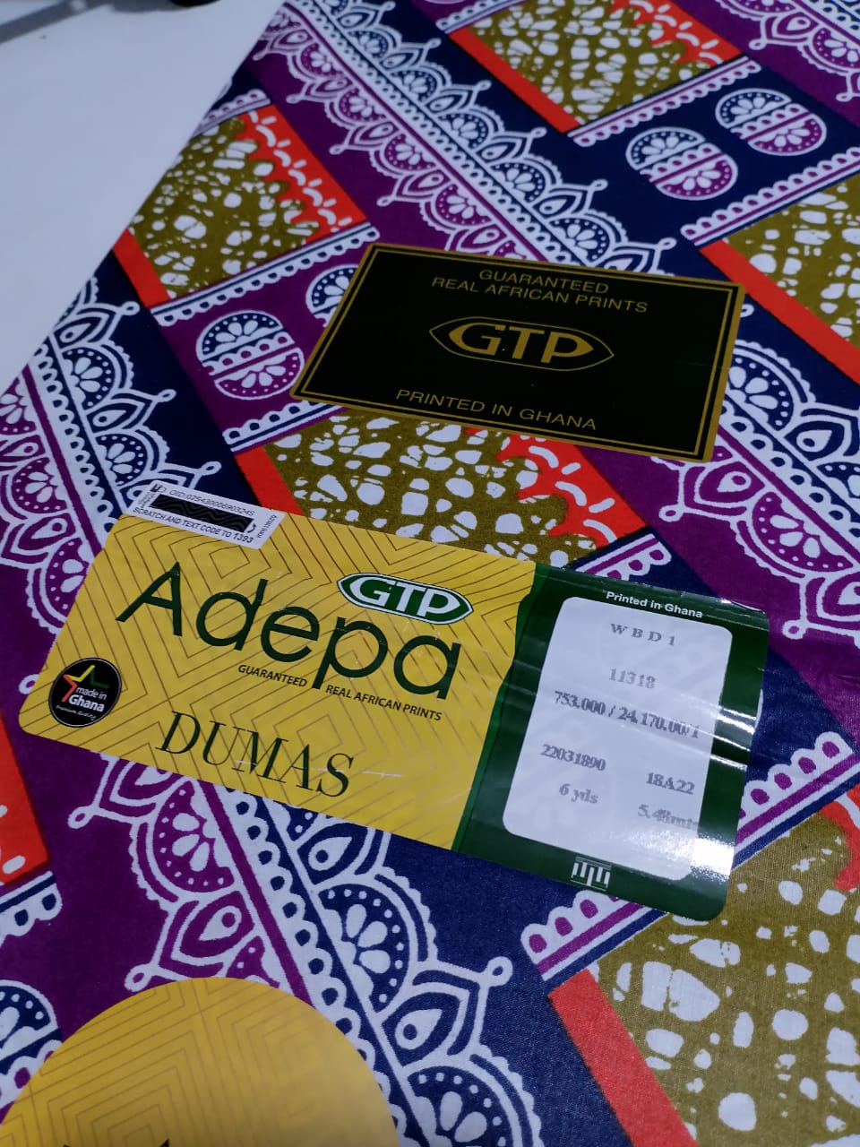 Adepa Dumas | GTP 6 yards