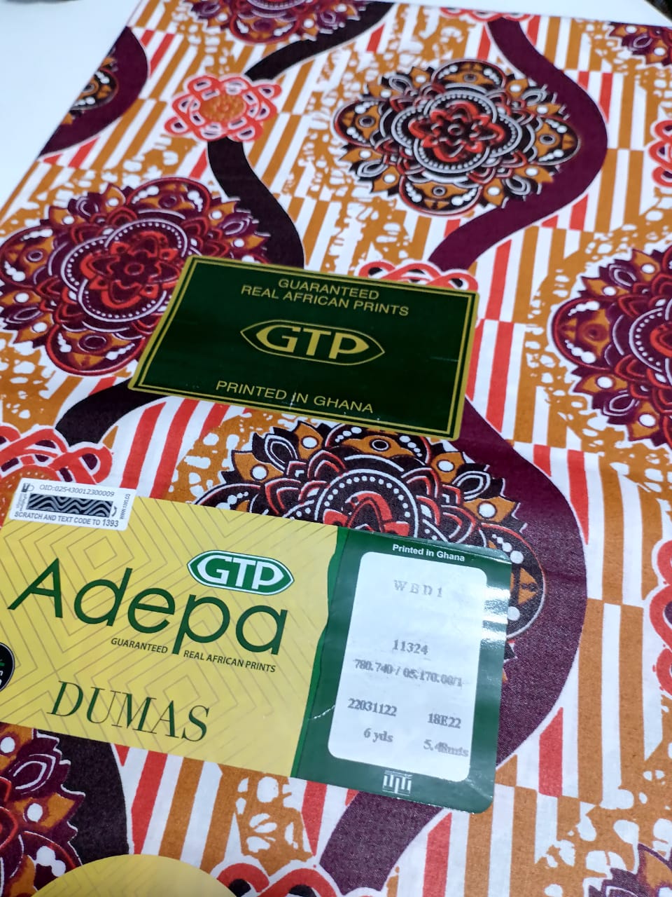 Adepa Dumas | GTP 6 yards