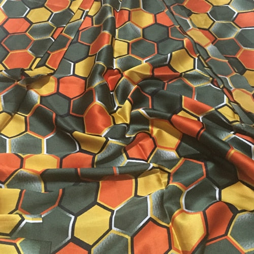 Premium Printed Silk & Chiffon Fabrics Set