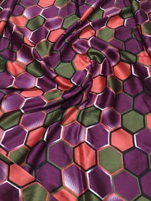 Premium Printed Silk & Chiffon Fabrics Set